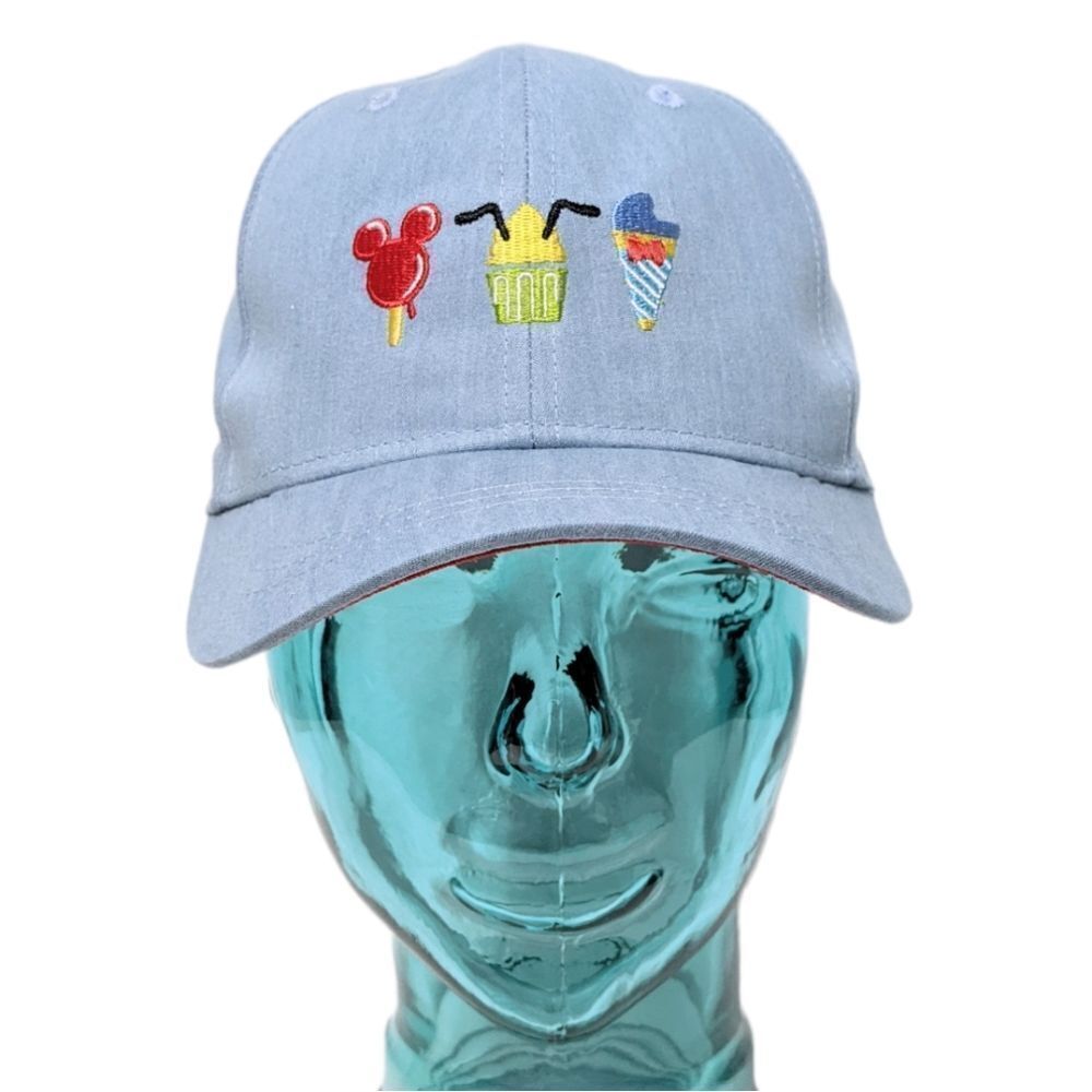 NWT DISNEY PARKS Dole Whip Treats Mickey Goody Donald Baseball Cap